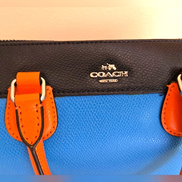 Coach Colorblock Satchel - Picture 2 of 8